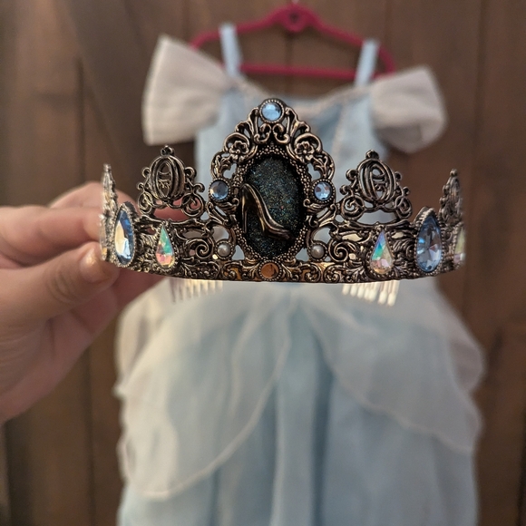 🪡Disney's Cinderella Costume w/ Crown🐀 - Picture 5 of 6